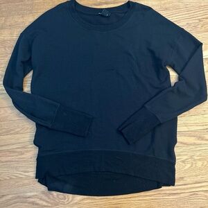 Athleta Coaster Luxe Sweatshirt - S - Black